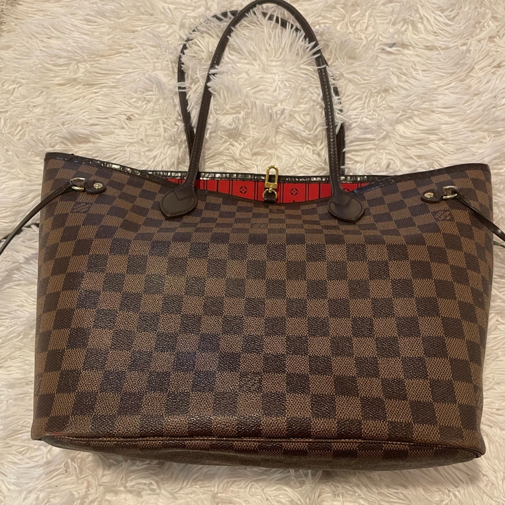 Louis Vuitton Damier Ebene Canvas Neverfull MM